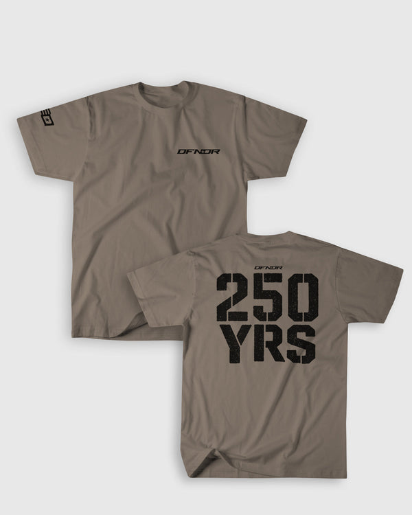 250 BLOCK TEE — Sand