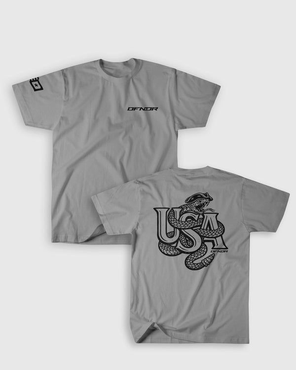 RATTLER TEE — Ash