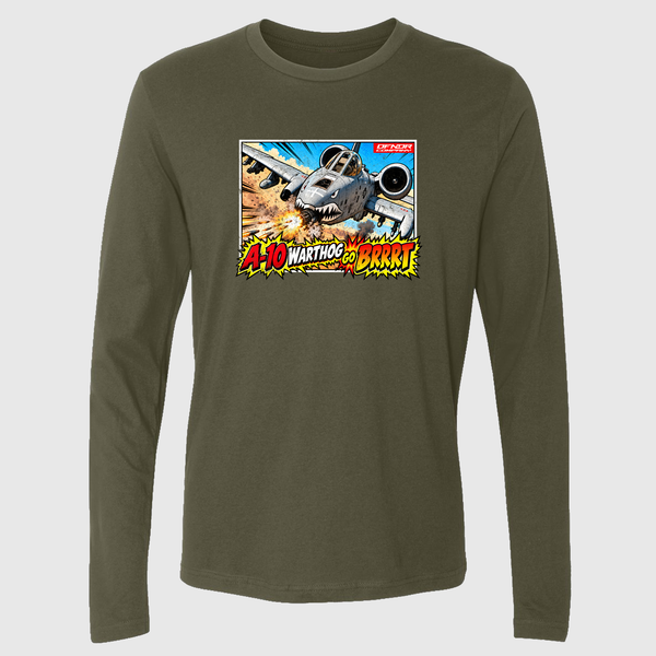 A10 Long Sleeve Tee — Olive