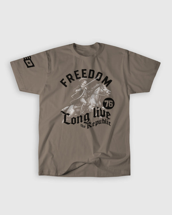 PATRIOT TEE — Sand
