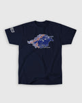 MUSKET GUNNER TEE — Navy