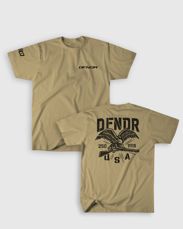 EAGLE USA TEE &mdash; Gold