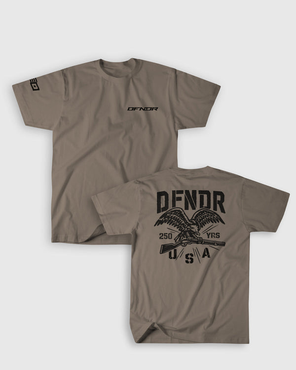 EAGLE USA TEE &mdash; Sand