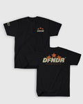 3-STAR TEE — Black