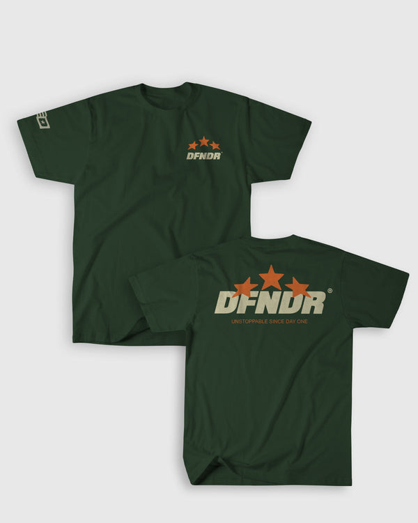 3-STAR TEE &mdash; Forest