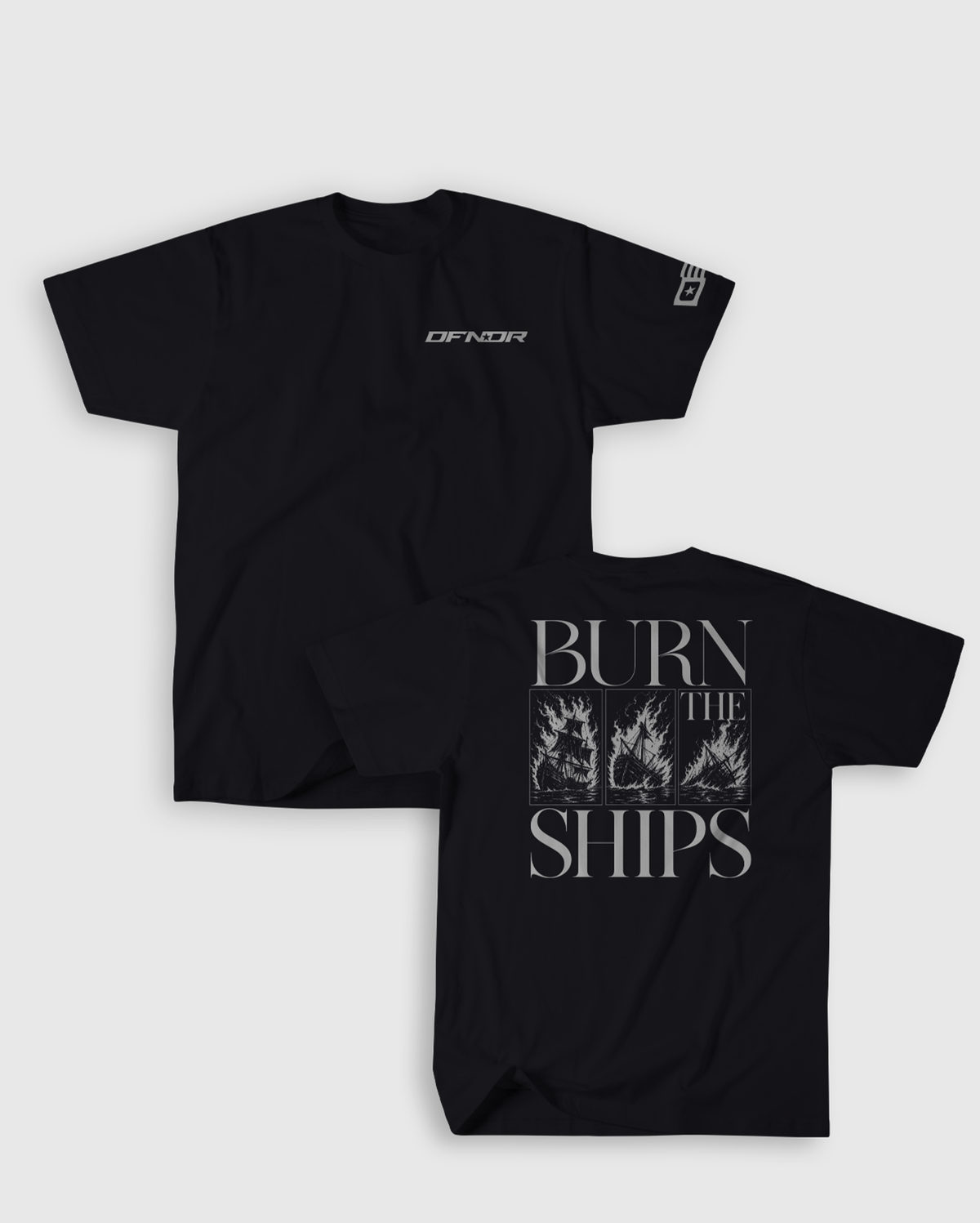 BURN THE SHIPS TEE
