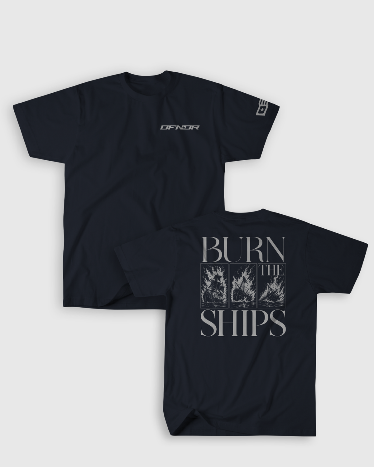 BURN THE SHIPS TEE