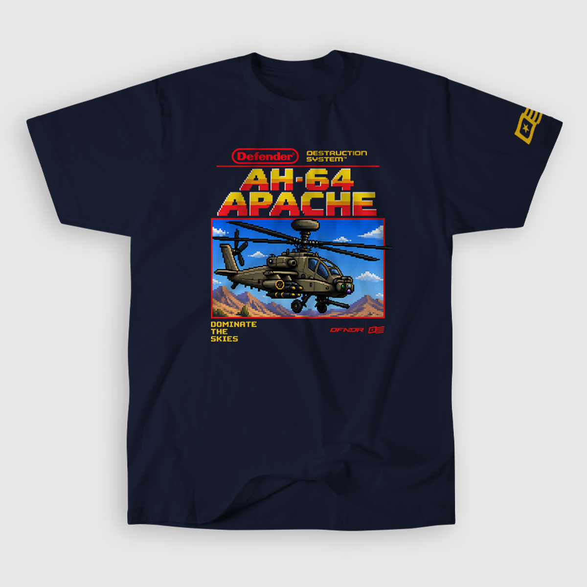 Defender Destruction System - Apache Tee