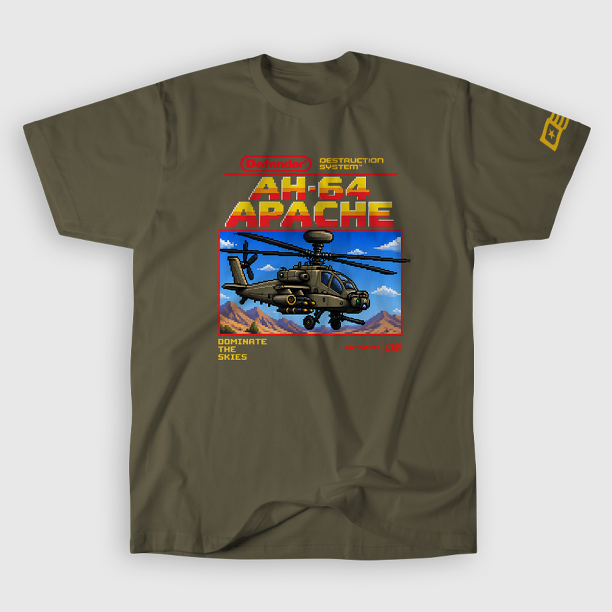 Defender Destruction System - Apache Tee