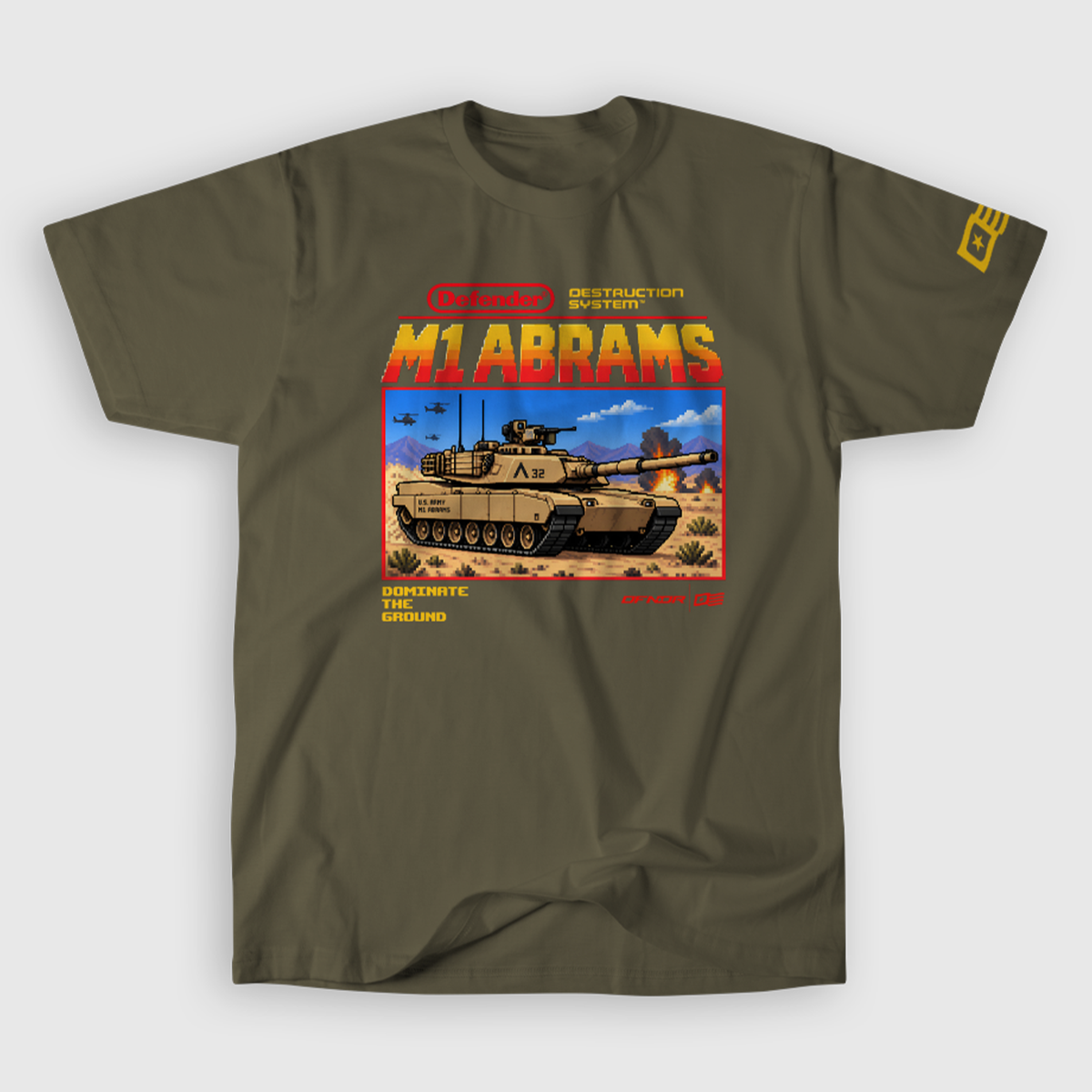 Defender Destruction System - M1 Abrams Tee