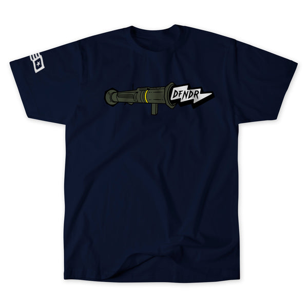 BAZOOKA TEE &mdash; Navy