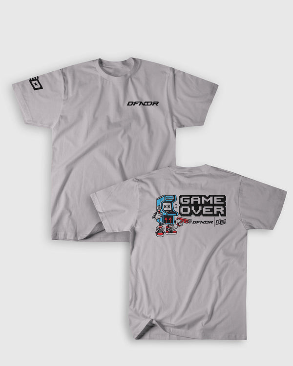 GAME OVER TEE &mdash; Ash