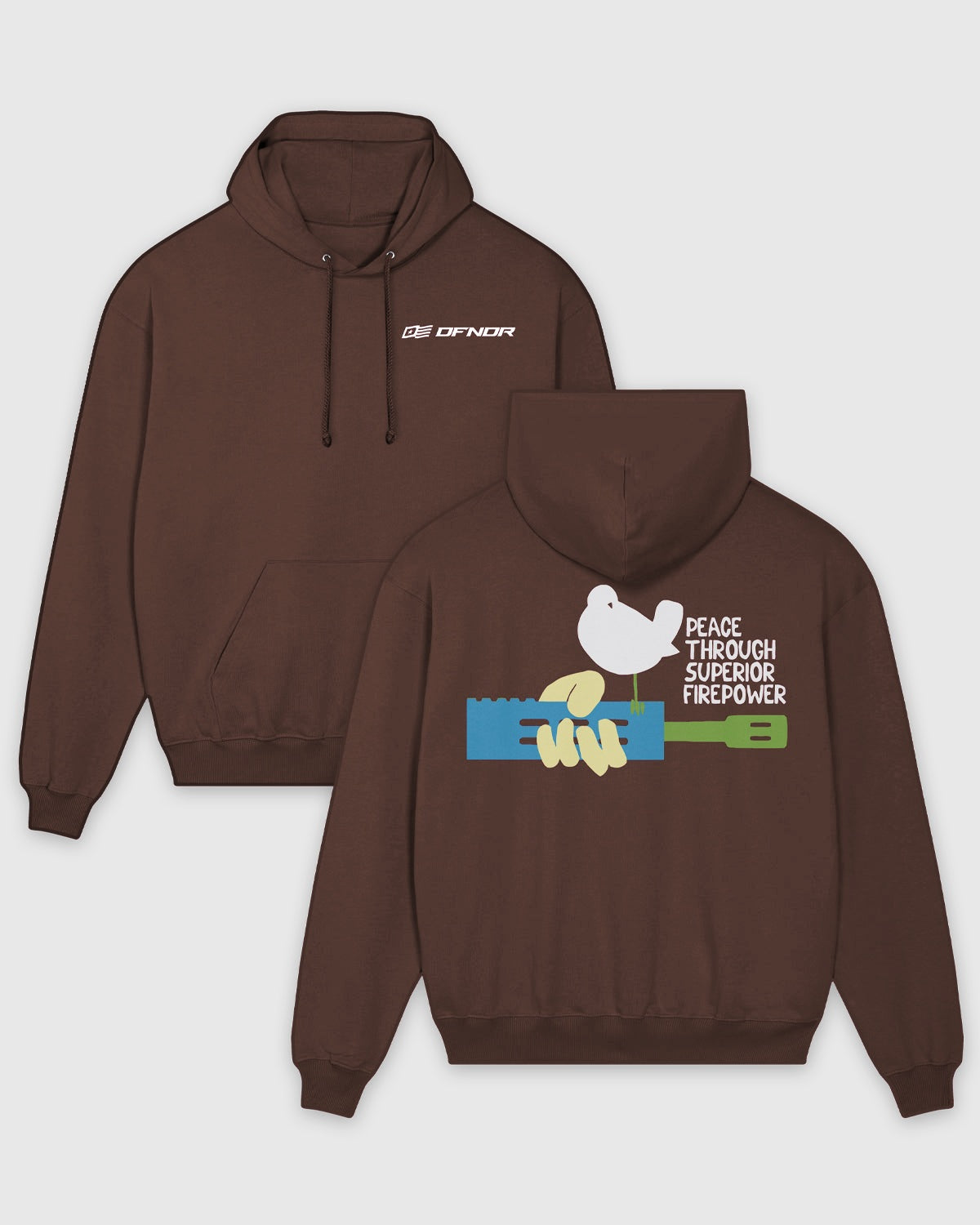 GUNSTOCK HOODIE — Brown