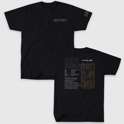 M1 Abrams Schematic Tee