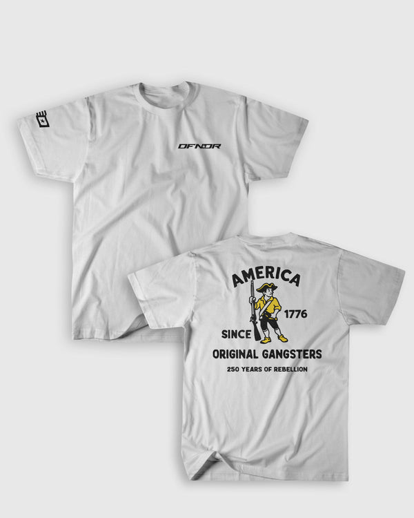 ORIGINAL GANGSTERS TEE &mdash; Ash