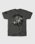 PATRIOT TEE — Gunmetal