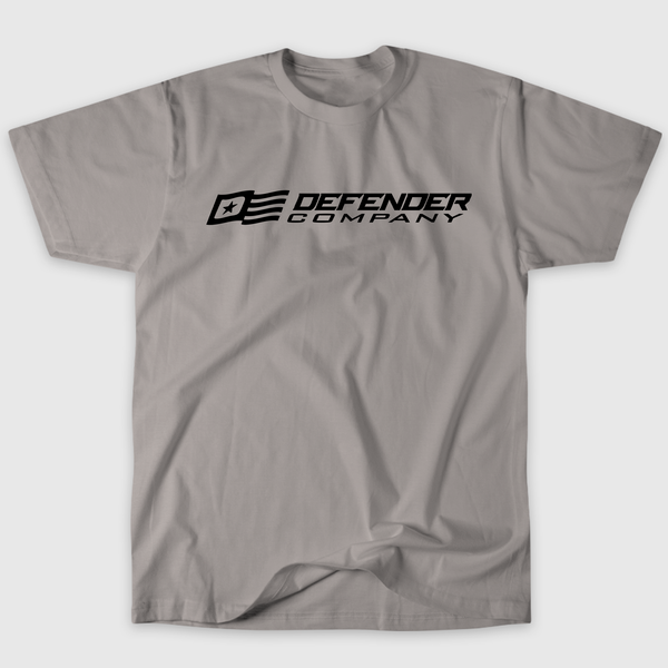DFNDR Wordmark Tee &mdash; Ash